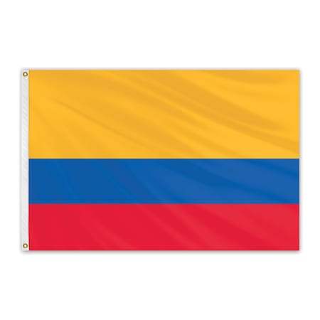 Colombia Outdoor Nylon Flag 5'x8'
